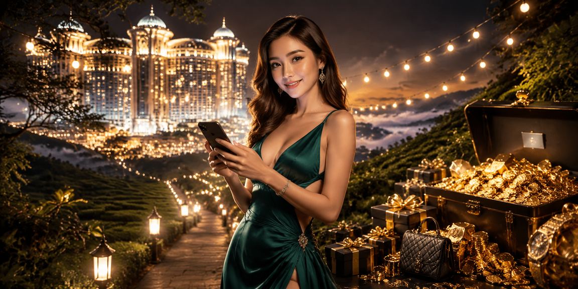 Proses deposit pertama melalui telefon pintar di Genting Highlands untuk akaun p0500 baharu