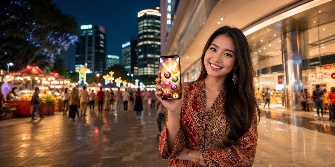 Paparan lotto dan loteri p0500 di Petaling Jaya dengan gaya tempatan